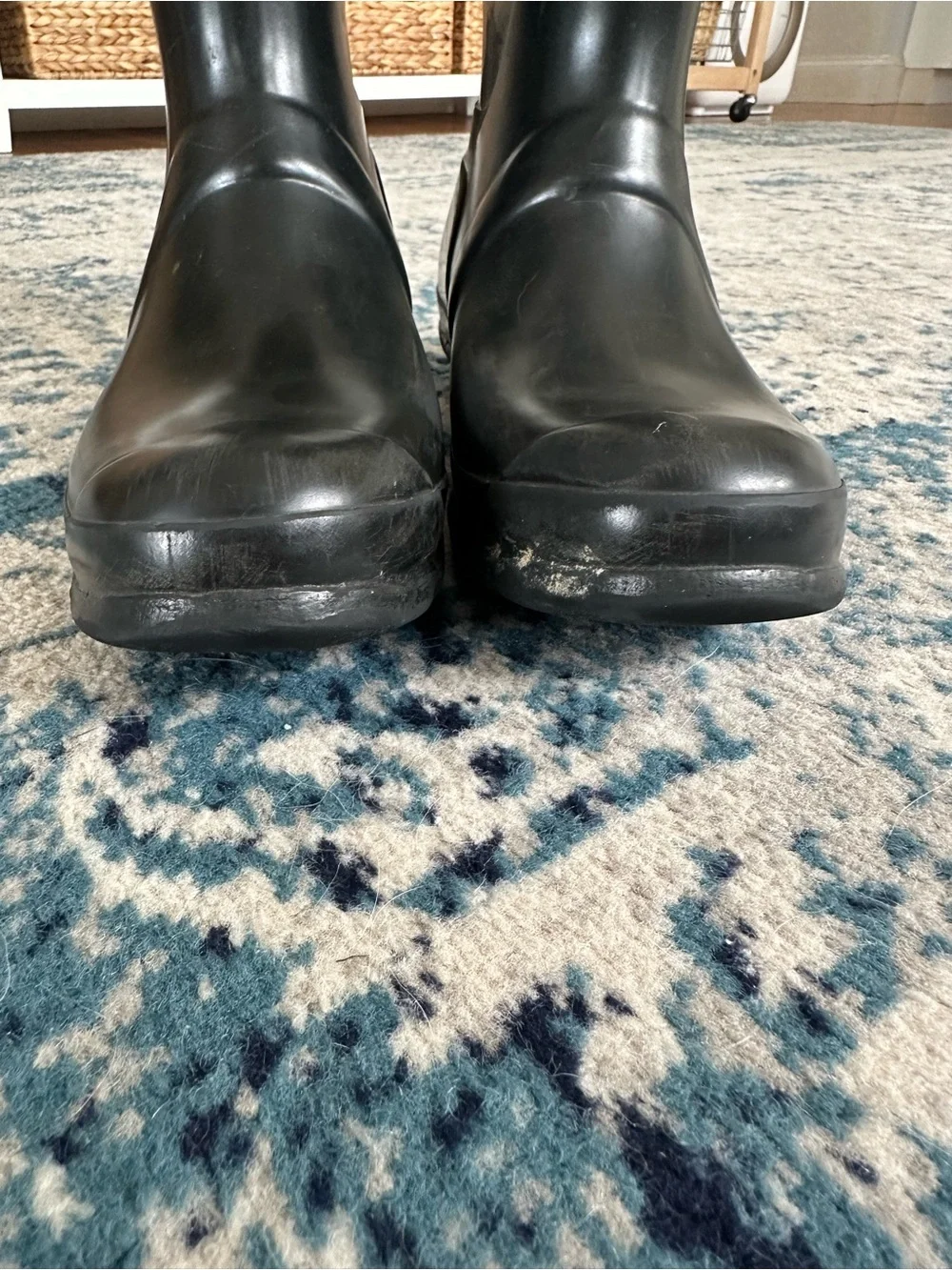 Hunter Tall Rain Boots in black - Picture 8 of 9